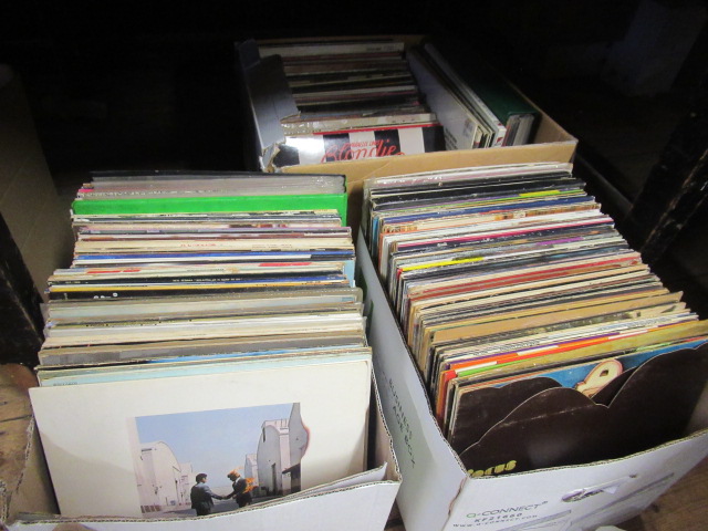 THREE BOXES OF LP RECORDS Image