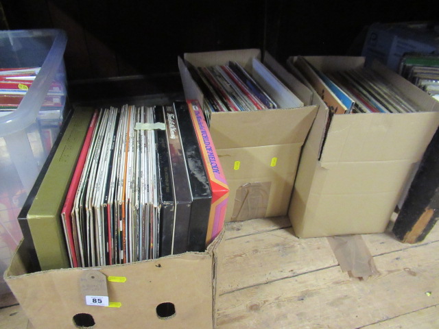 THREE BOXES OF LP RECORDS Image
