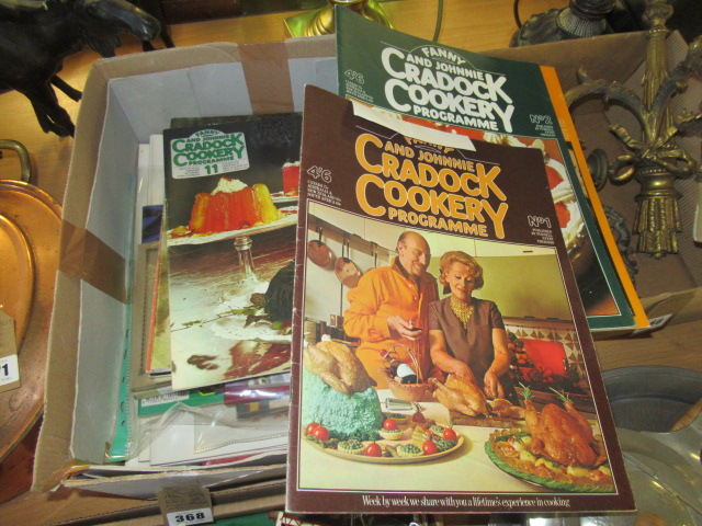 BOX OF MAGAZINES ETC Image