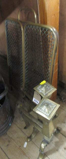 FIRE GUARD AND FIRE DOGS Image