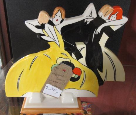 WEDGWOOD ROYAL DOULTON BIZARRE FIGURE "TWIN DANCERS" Image