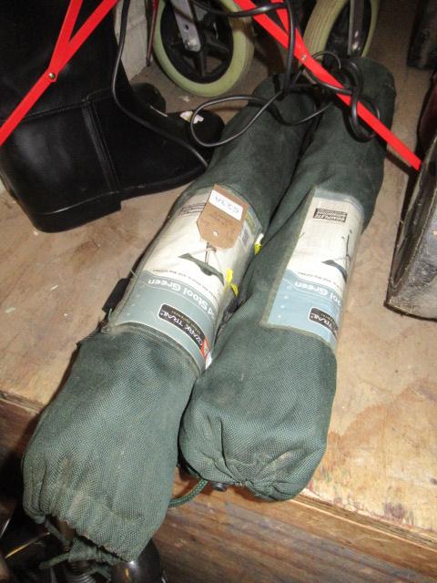 TWO TRIPOD STOOLS Image