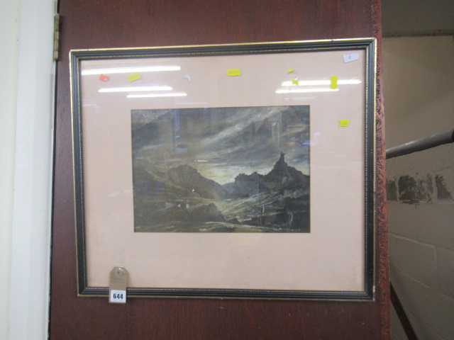 FRAMED WATERCOLOUR Image