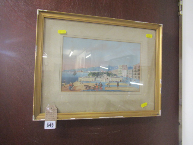EARLY 19TH CENTURY NEAPOLITAN GOUACHE Image
