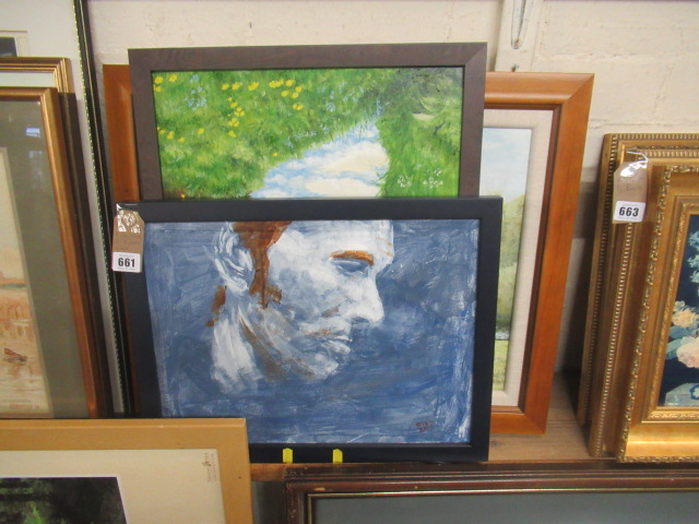 THREE PAINTINGS BY RICHARD CLARK Image