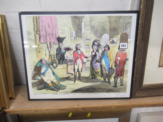 TWO LIMITED EDITION SATIRICAL CARICATURES Image