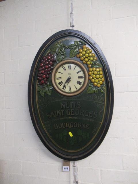 FRENCH WALL CLOCK Image