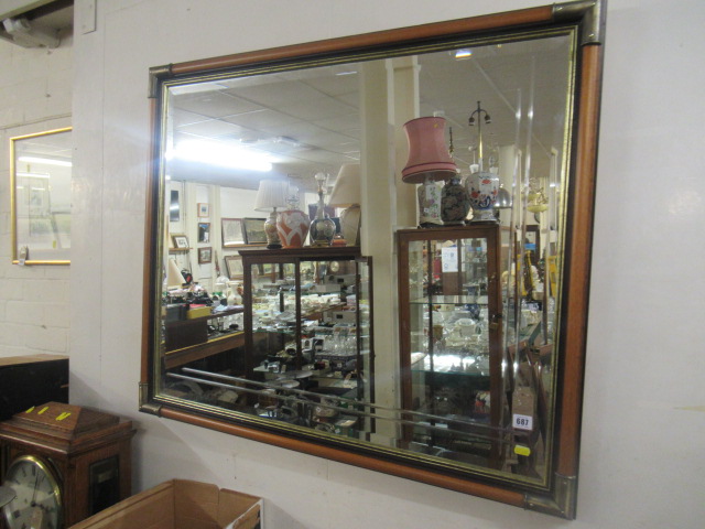 LARGE FRAMED MIRROR Image