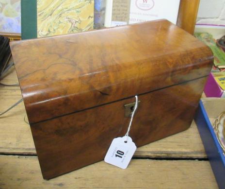 WALNUT TEA CADDY Image