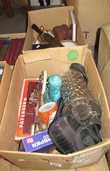 TWO BOXES OF MIXED ITEMS Image