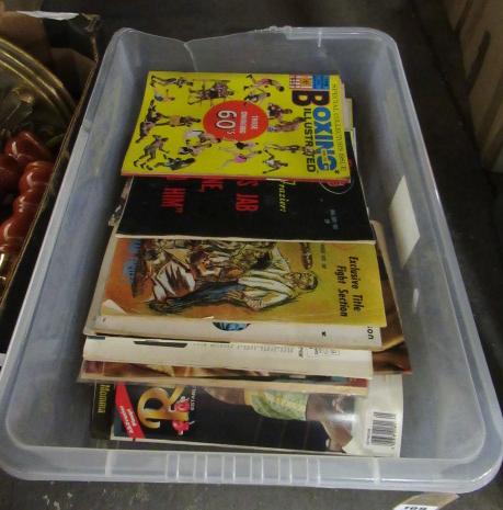 BOX OF BOXING MAGAZINES Image