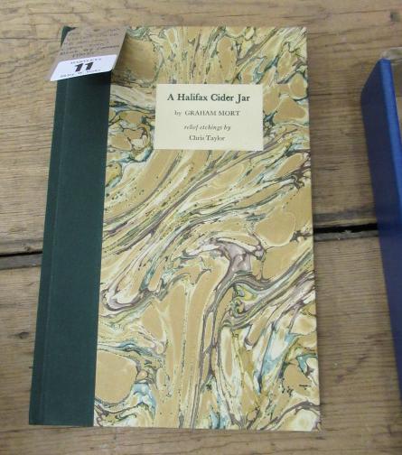 SIGNED LIMITED EDITION HALIFAX CIDER JAR BY GRAHAM MORT  Image