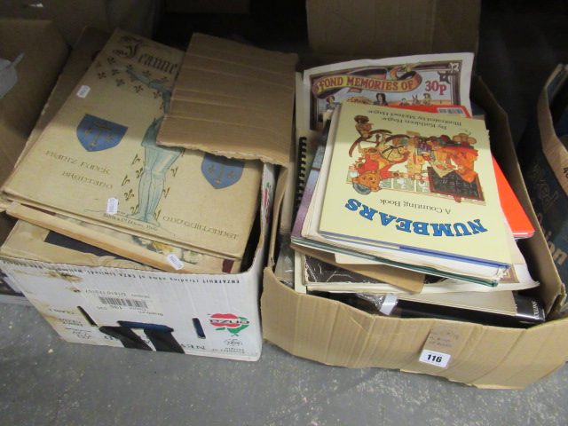 TWO BOXES OF BOOKS Image