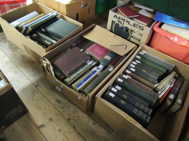 THREE BOXES OF BOOKS INCLUDING BOTANY Image
