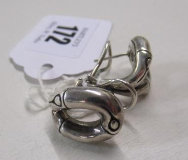 JOHN HARDY SILVER EARRINGS Image