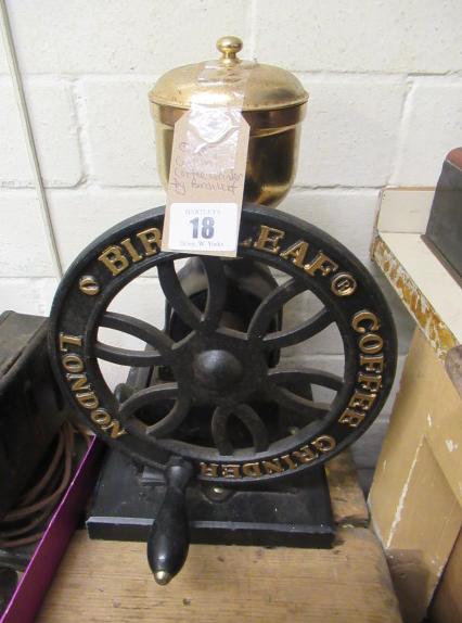 BIRCHLEAF CAST IRON COFFEE GRINDER  Image