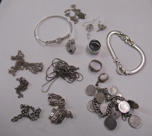 SILVER AND OTHER JEWELLERY Image