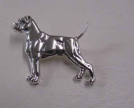 SILVER DOG BROOCH Image