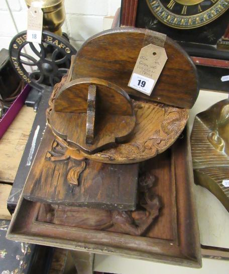 QUANTITY OF WOODEN ITEMS Image