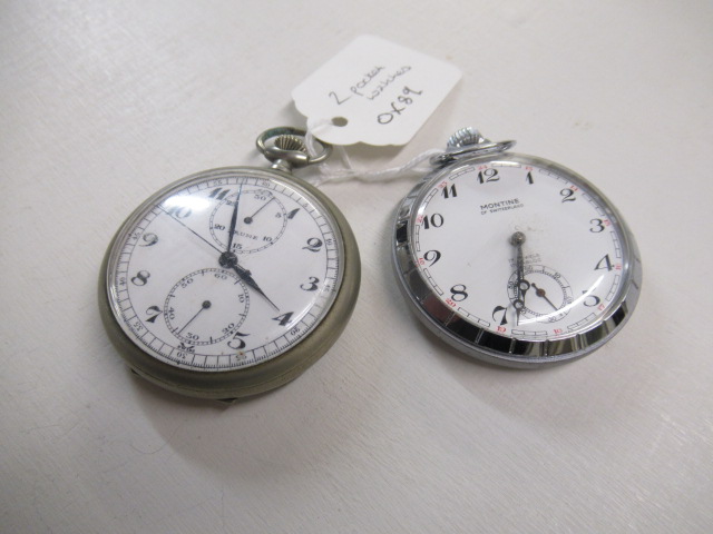 TWO POCKET WATCHES Image