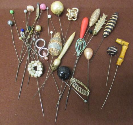 COLLECTION OF HAT PINS Image