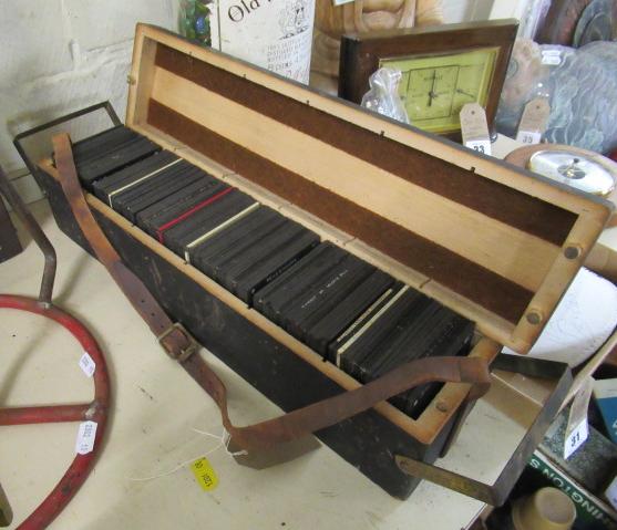 CASE OF GLASS SLIDES Image