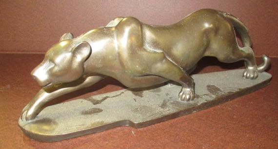 ART DECO BRONZED LEOPARD Image