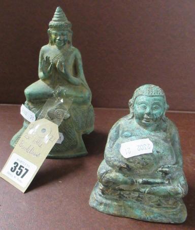 TWO BUDDHA ORNAMENTS Image