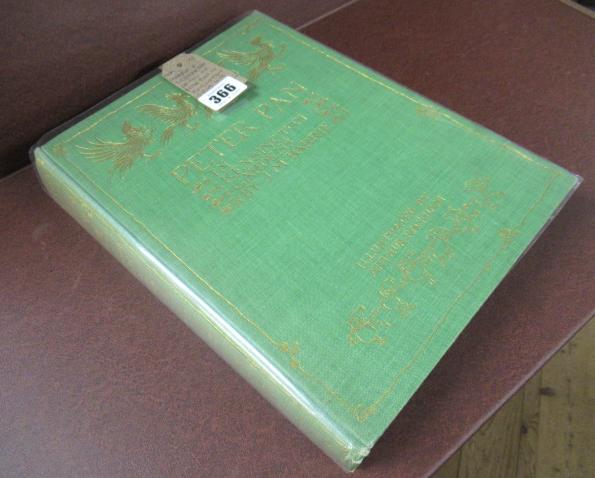 HODDER AND STOUGHTON EDITION OF PETER PAN IN KENSINGTON GARDENS WITH RACKHAM ILLUSTRATIONS Image