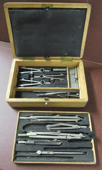 CASE OF DRAWING INSTRUMENTS Image