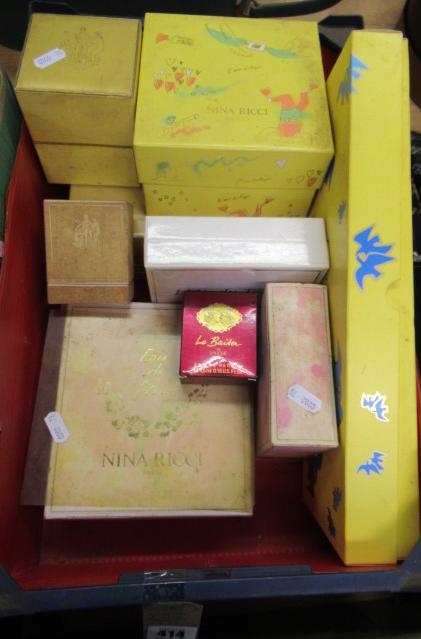 COLLECTION OF NINA RICCI PERFUMES ETC Image