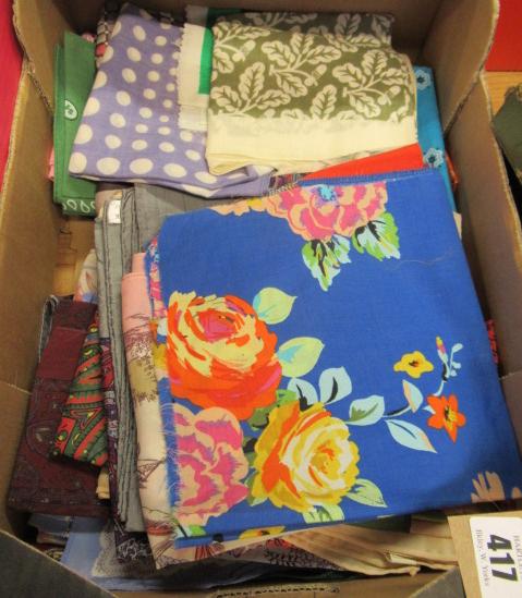 BOX OF VINTAGE SCARVES Image