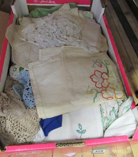 BOX OF LINEN Image