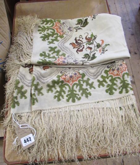 PRINTED SILK SHAWL Image