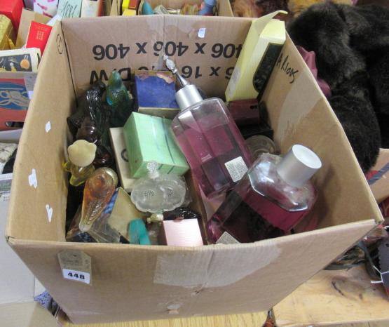 BOX OF SCENT BOTTLES Image