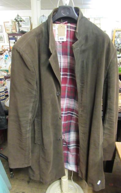 LONG VELVET STYLE COAT Image