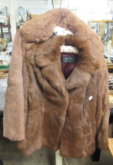 TWO VINTAGE FUR COATS Image