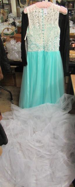 LARGE HOOPED UNDERSKIRT  1940S DRESS AND ONE OTHER Image