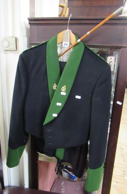 CAPTAINS DRESS UNIFORM CIRCA 1970 WITH SWAGGER STICK Image