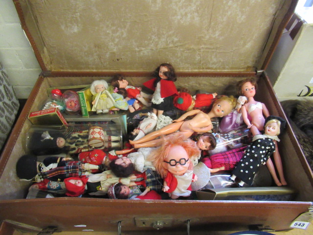 SUITCASE OF DOLLS INCLUDING SINDY Image