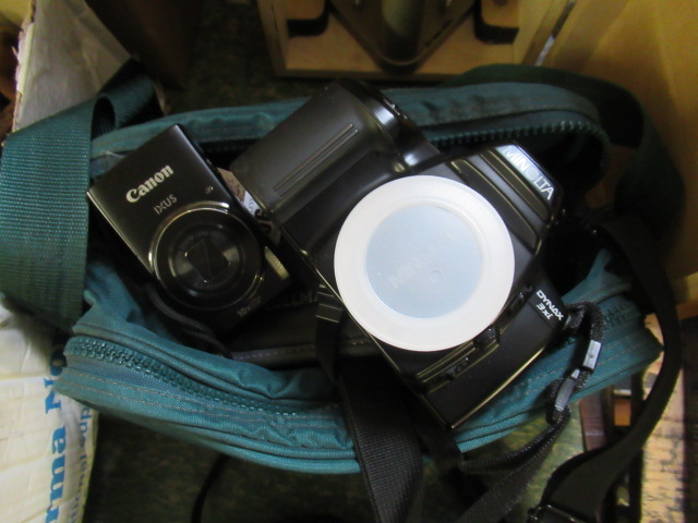 CASE WITH MINOLTA CAMERA ETC Image