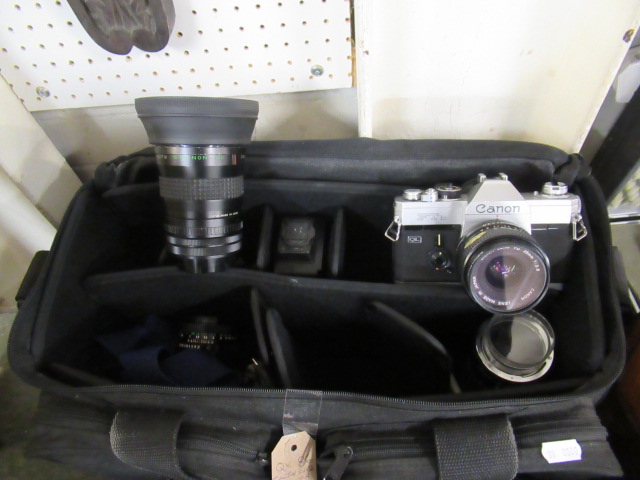 CARRY CASE  TWO CANON CAMERA STEC Image