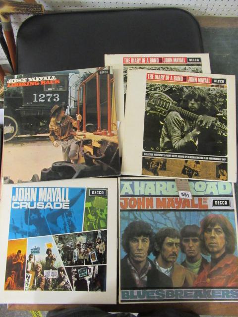 FIVE JOHN MAYAL AND THE BLUE BREAKERS LP RECORDS Image