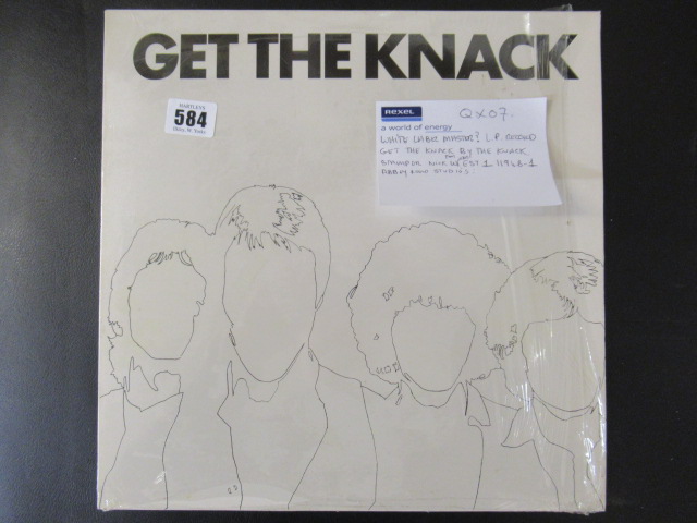 WHITE LABEL LP RECORD BY THE KNACK STAMPERS NWEST1 11948-1 ABBEY ROAD STUDIOS Image