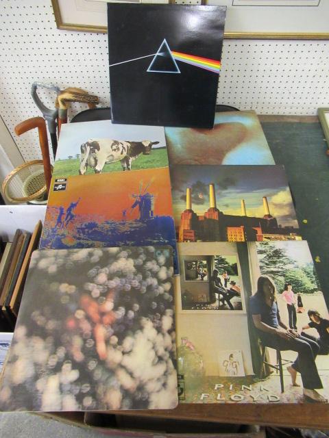 SEVEN PINK FLOYD RECORDS Image