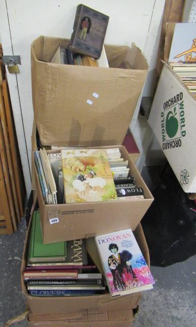 SEVEN BOXES OF BOOKS Image