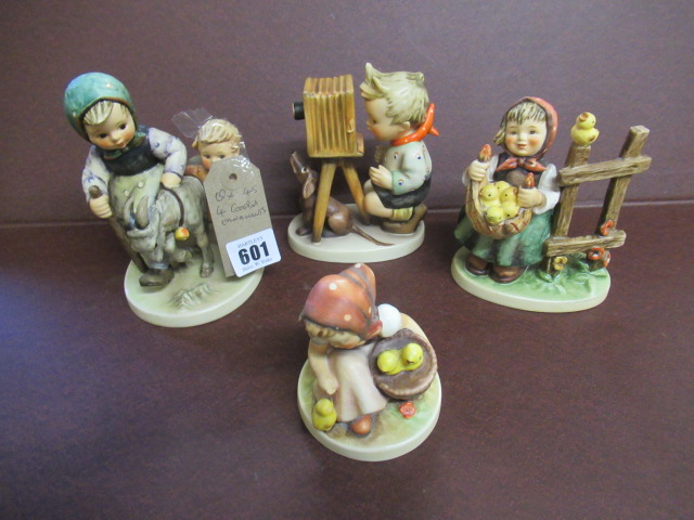 FOUR GOEBEL FIGURES Image