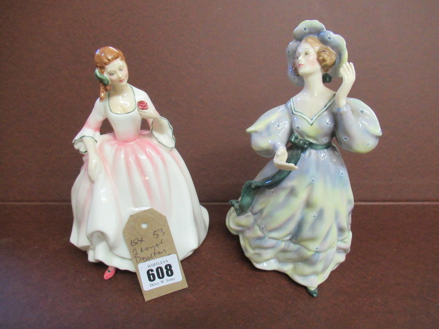 TWO ROYAL DOULTON FIGURES Image