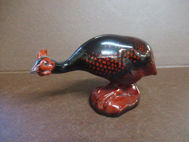 ROYAL DOULTON FLAMBE GUINEA FOWL Image