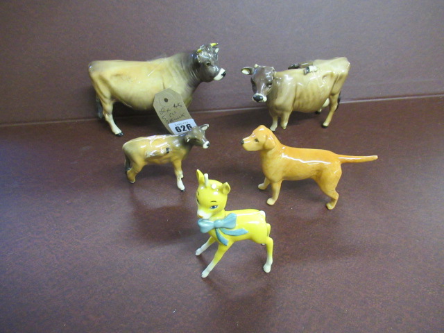 FIVE BESWICK ANIMALS Image